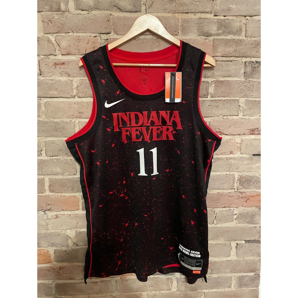 Rare Indiana Fever x Stranger Things Jersey - Nike WNBA - Small - BNWT $129